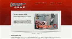 Desktop Screenshot of cerrajero-sevilla-urgente.com