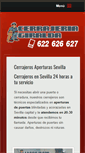 Mobile Screenshot of cerrajero-sevilla-urgente.com